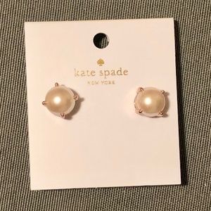 Kate Spade Pearl Stud Earrings - Never Worn